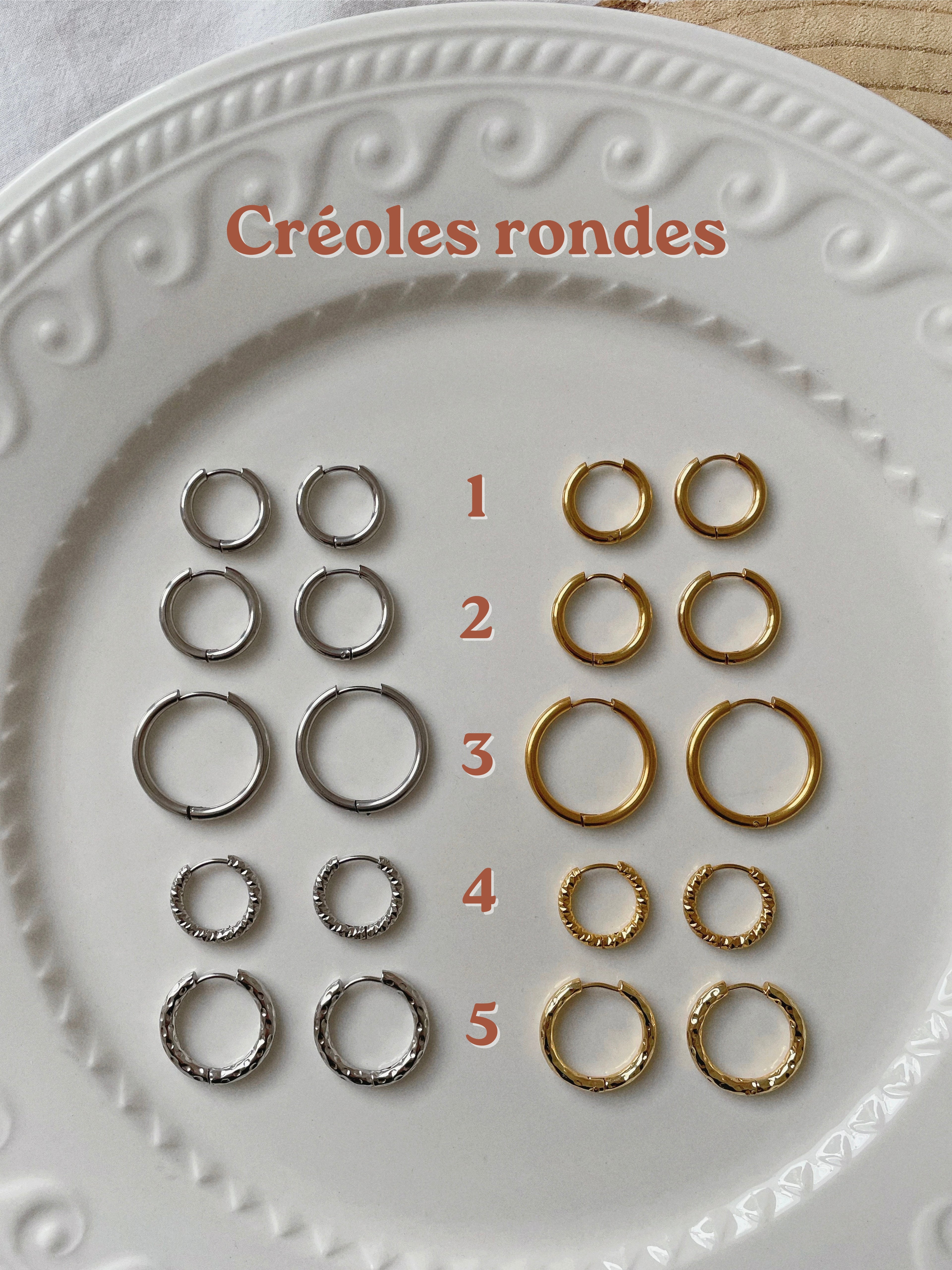 Créoles rondes n°2